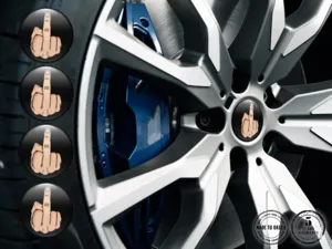 Rim Stickers Custom Brand Drift Prism